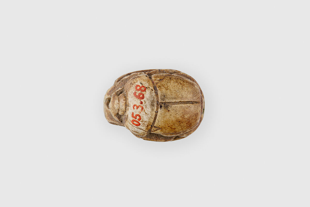 Scarab, Dark steatite
