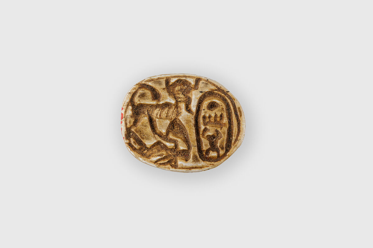 Scarab, Glazed steatite