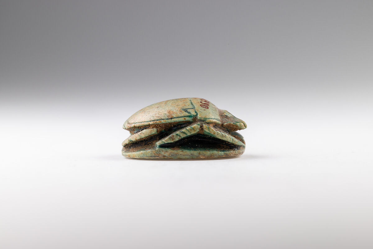 Scarab, Glazed steatite