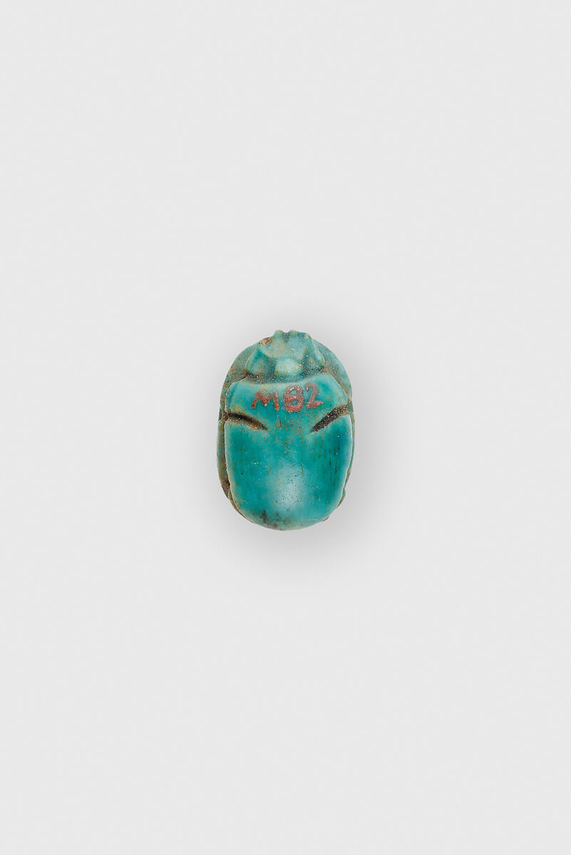 Scarab, Glazed steatite