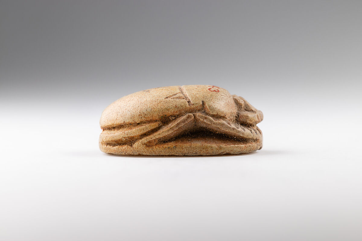 Scarab, Glazed steatite