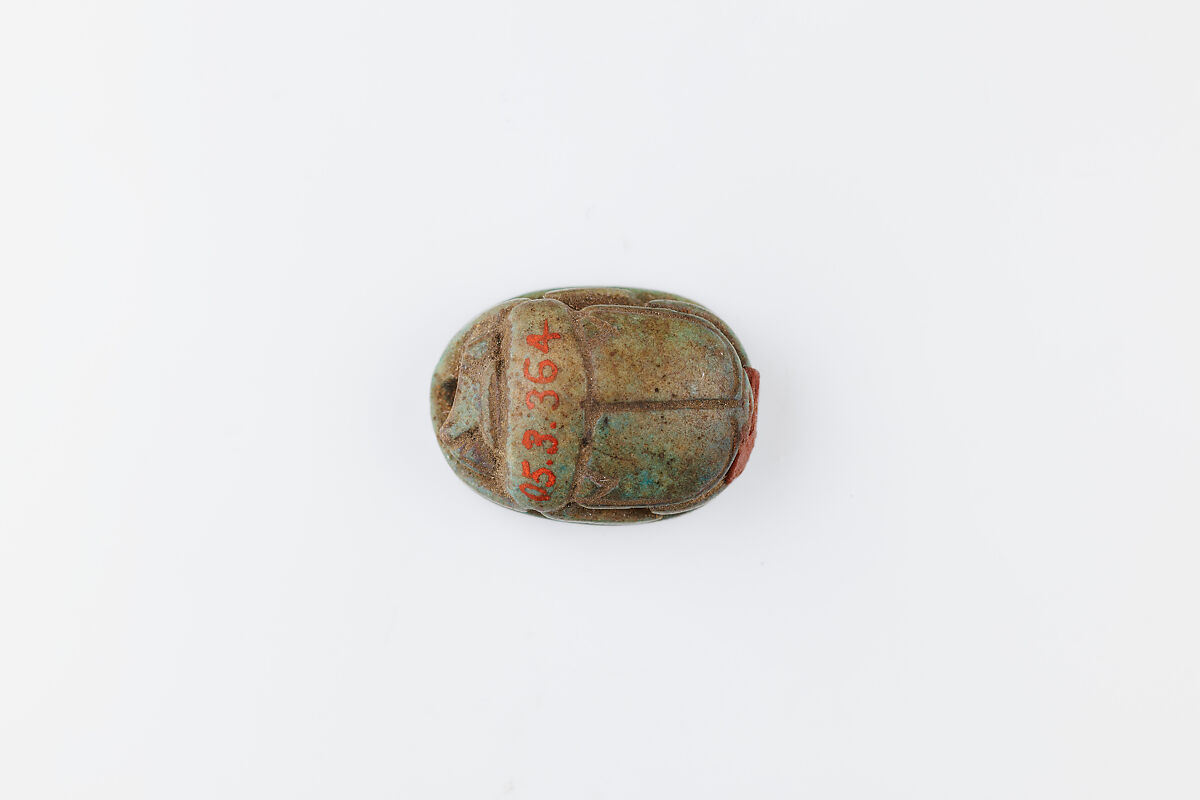 Scarab, Glazed steatite