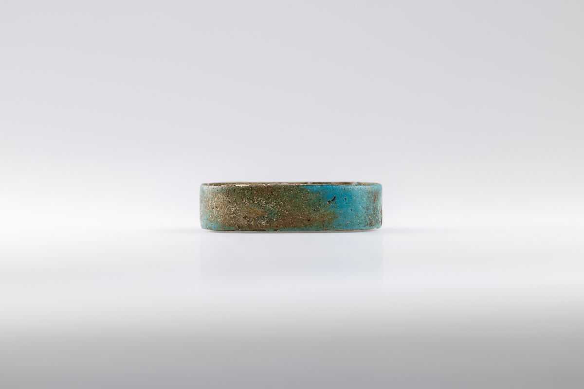 Scarab Inscribed for Thutmose III, Blue faience