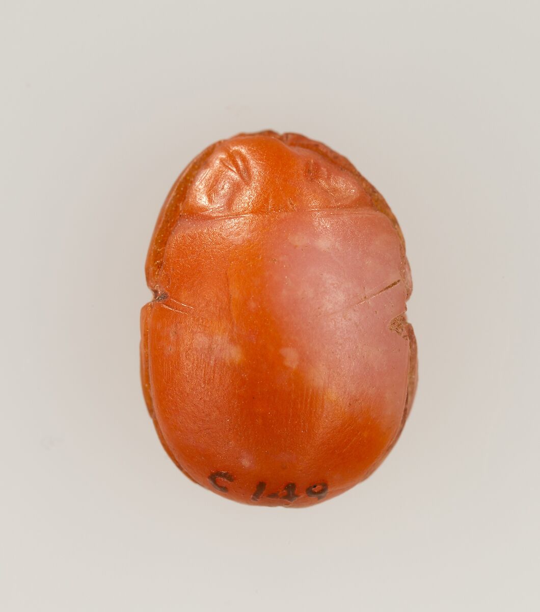 Scarab Inscribed for Merytamun, Carnelian