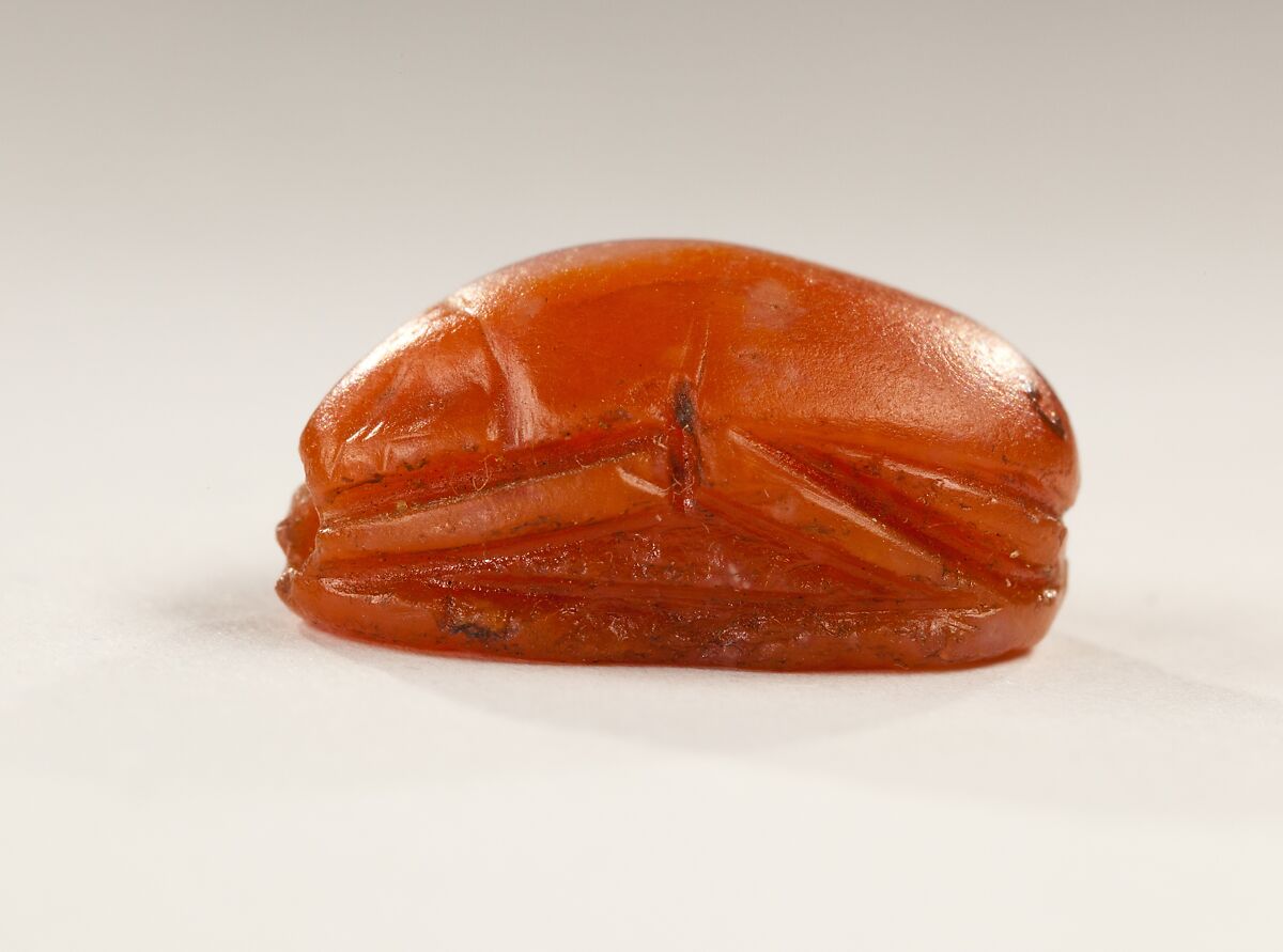 Scarab Inscribed for Merytamun, Carnelian
