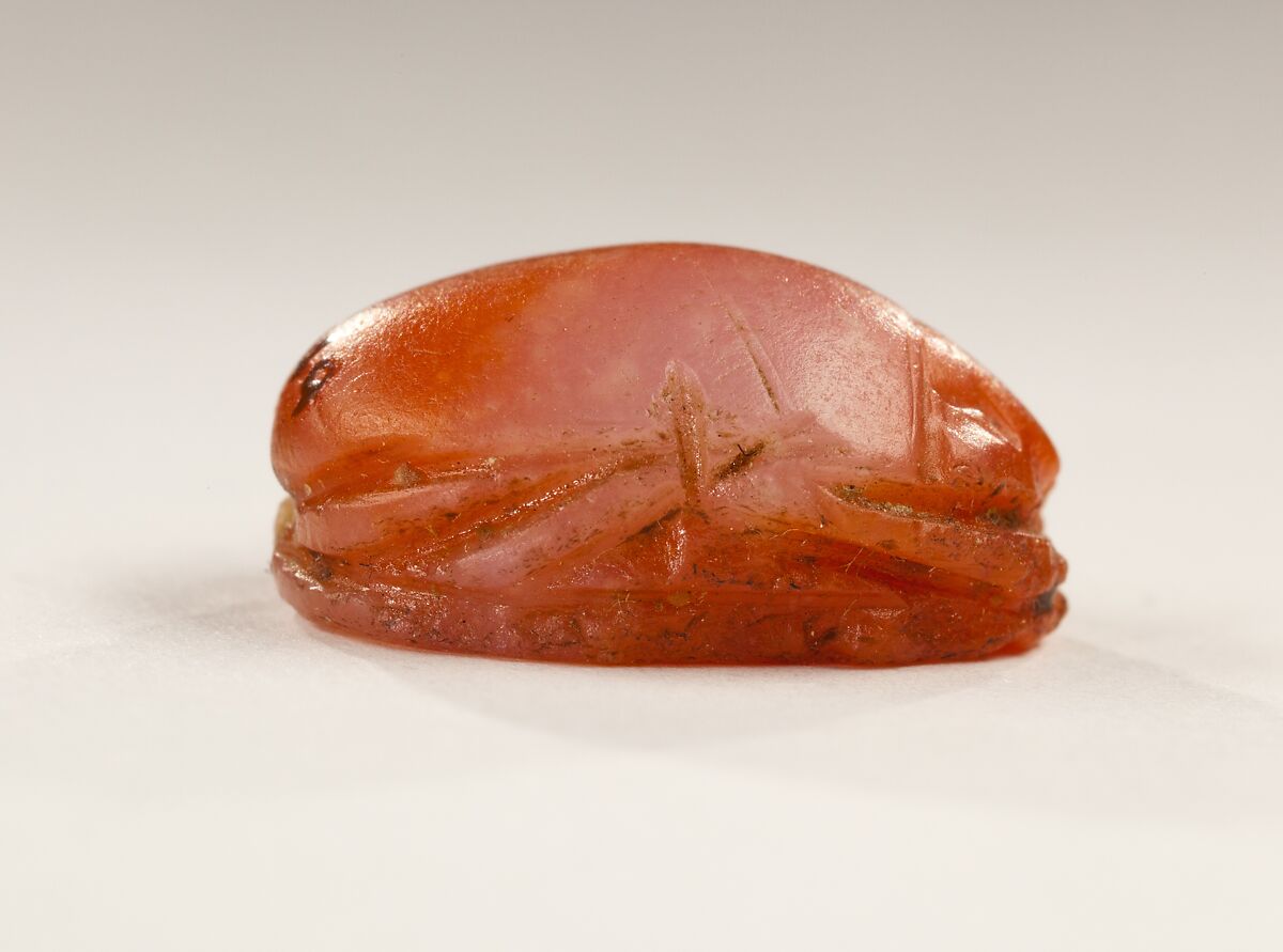 Scarab Inscribed for Merytamun, Carnelian