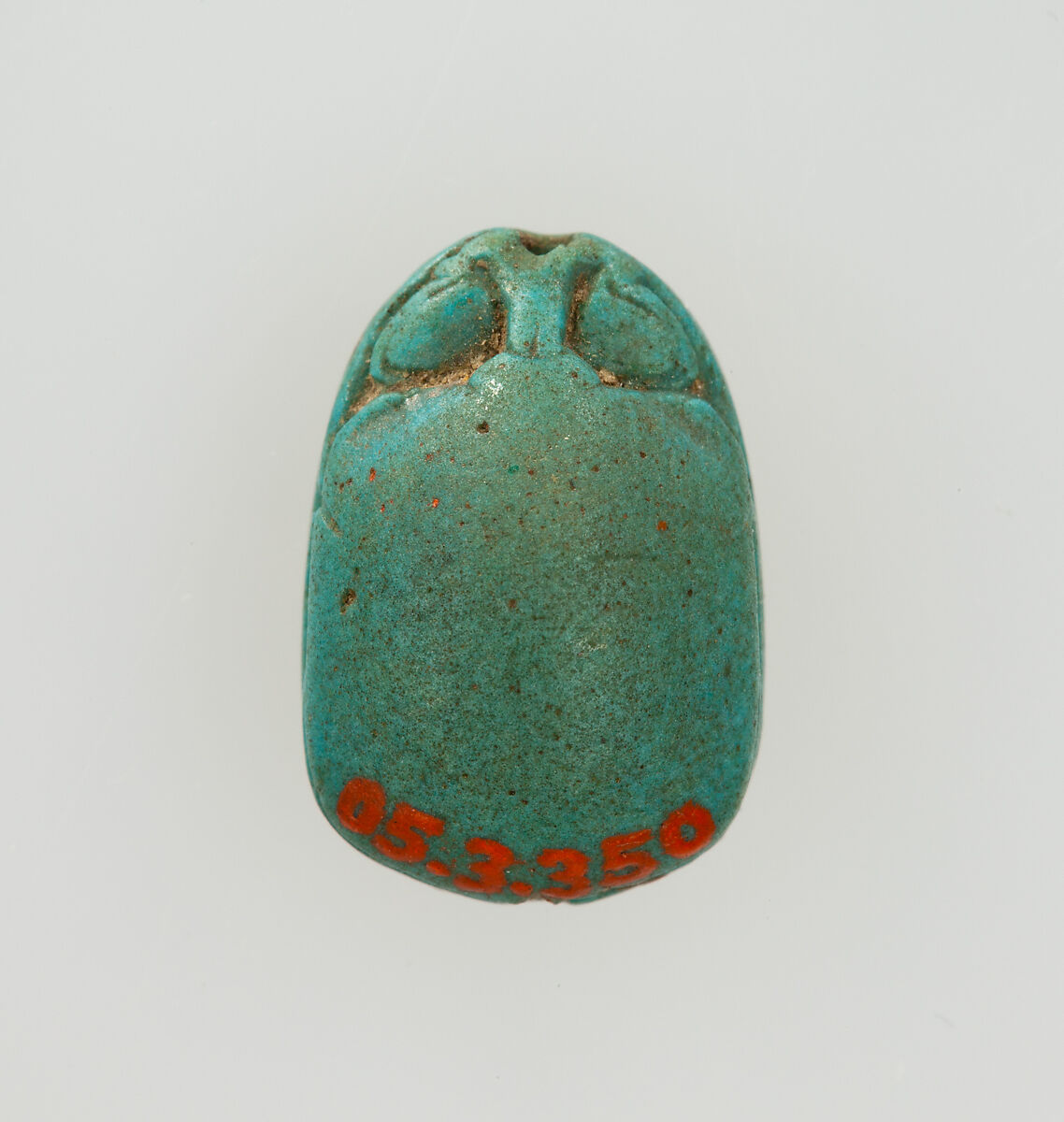 Scarab Inscribed for Queen Merytamun, Faience ?