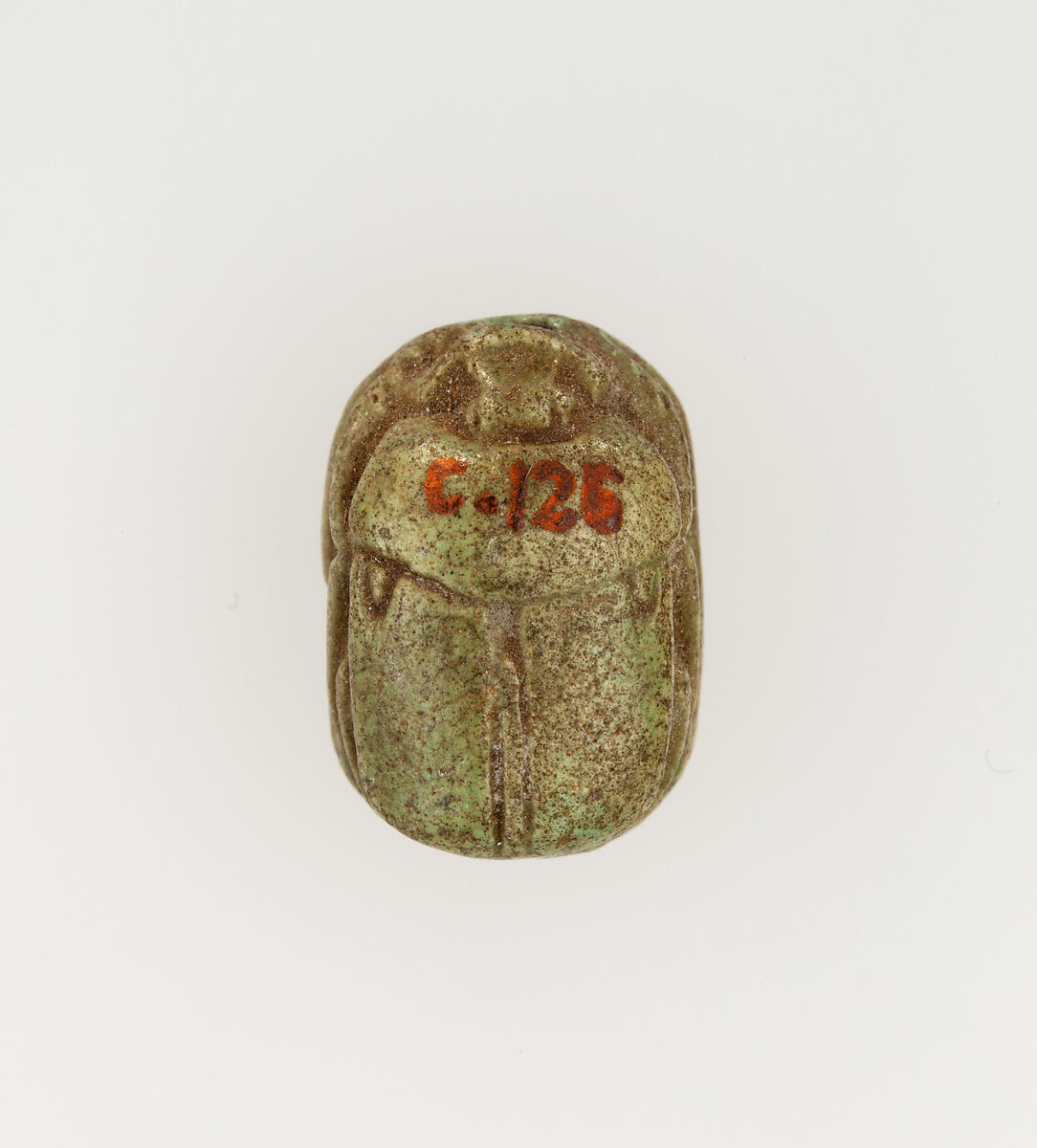 Scarab Inscribed Amunrehotep, Pottery