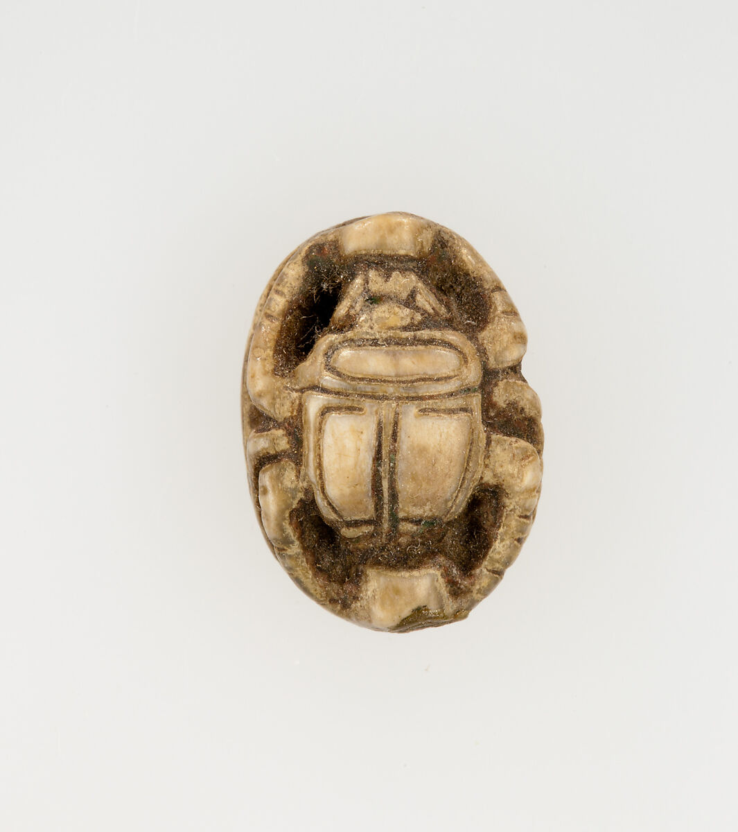 Scarab Inscribed with the Name Amenhotep, Ivory