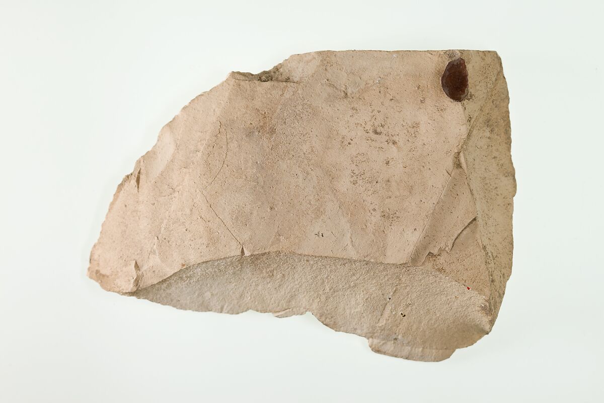 Ostracon, Limestone, ink