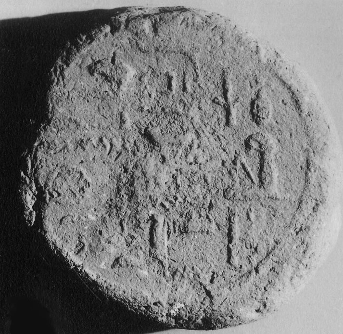 Funerary Cone the Steward of Amun Sennefer, Pottery 