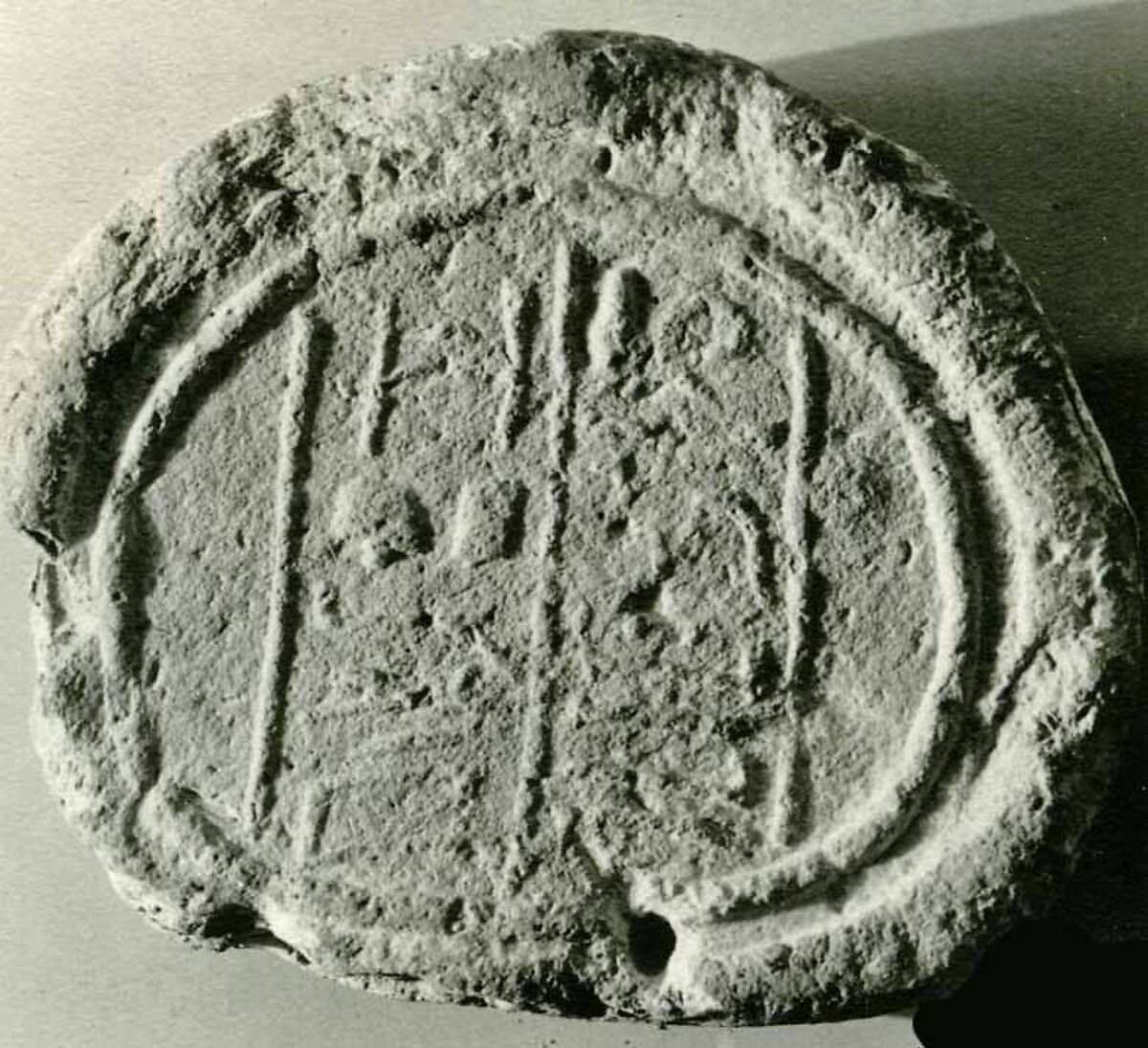 Funerary Cone of  the First King's Herald Amunedjeh, Pottery 