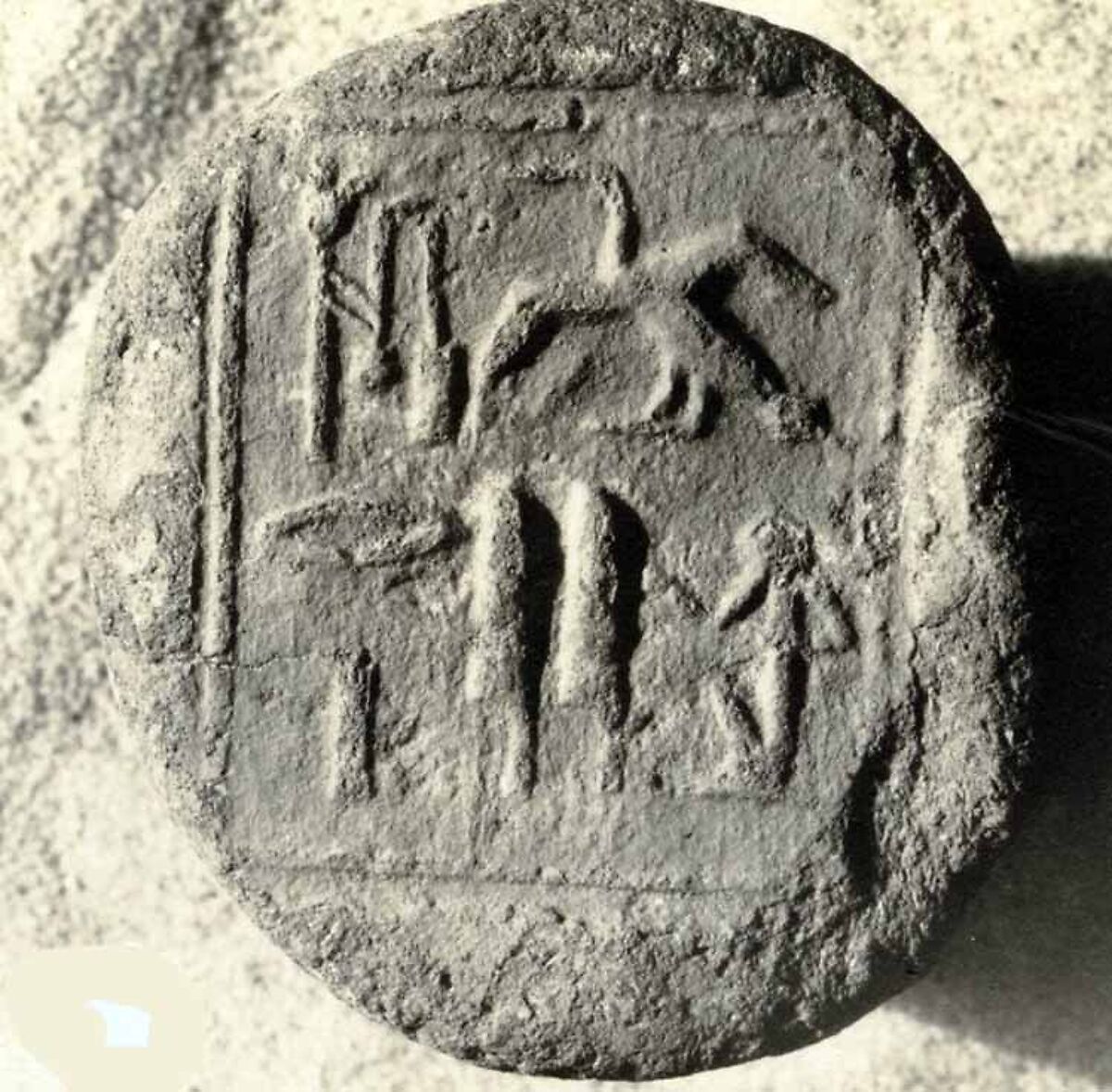 Funerary Cone of the Scribe Paroy, Pottery 