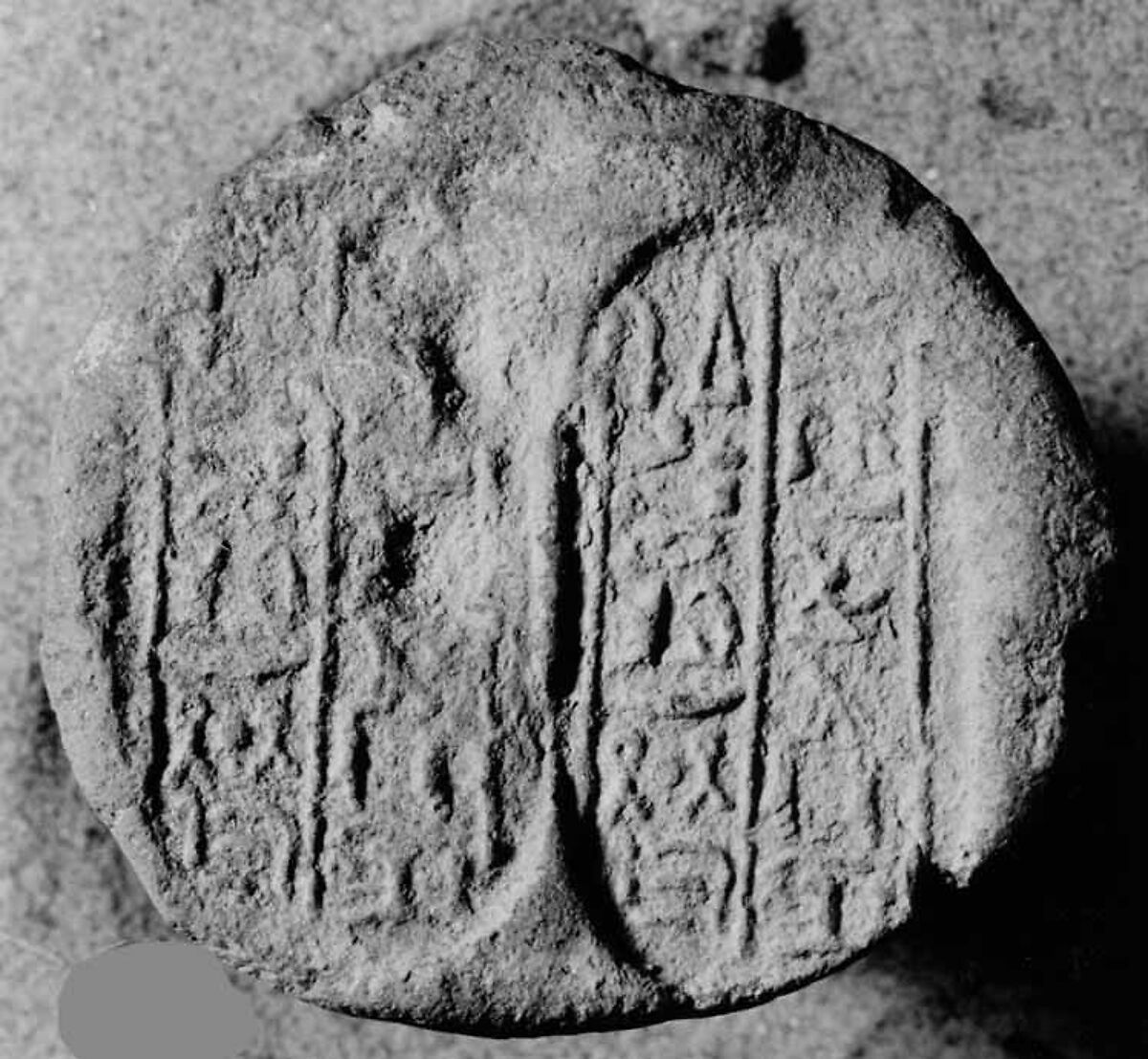 Funerary Cone of the Chief of the Merchants Tjay, Pottery 