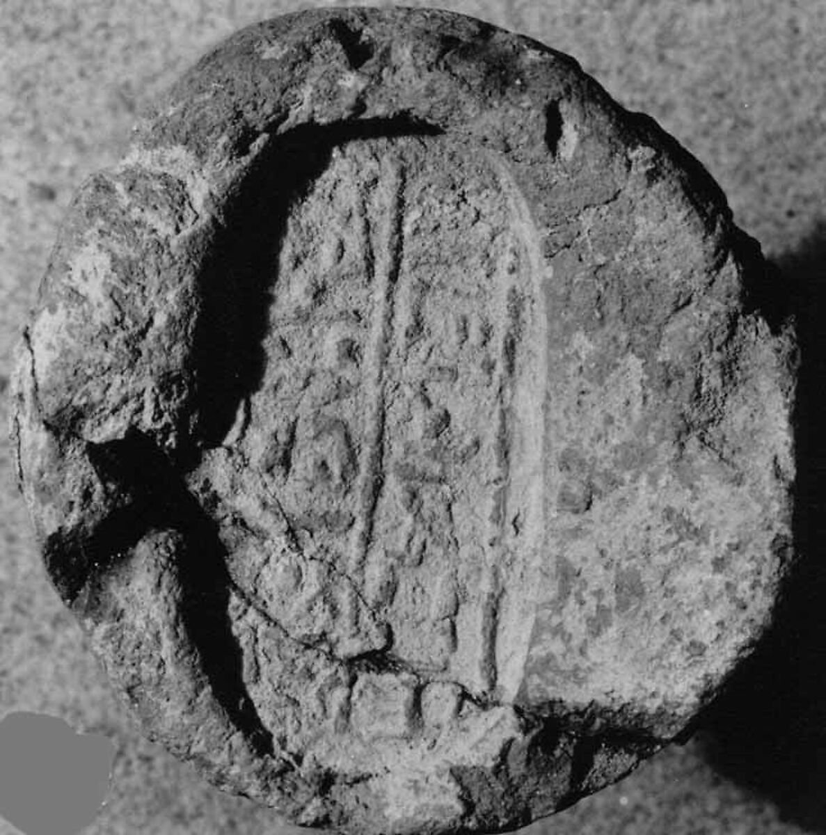 Funerary Cone of the Chief of the Merchants Tjay, Pottery 