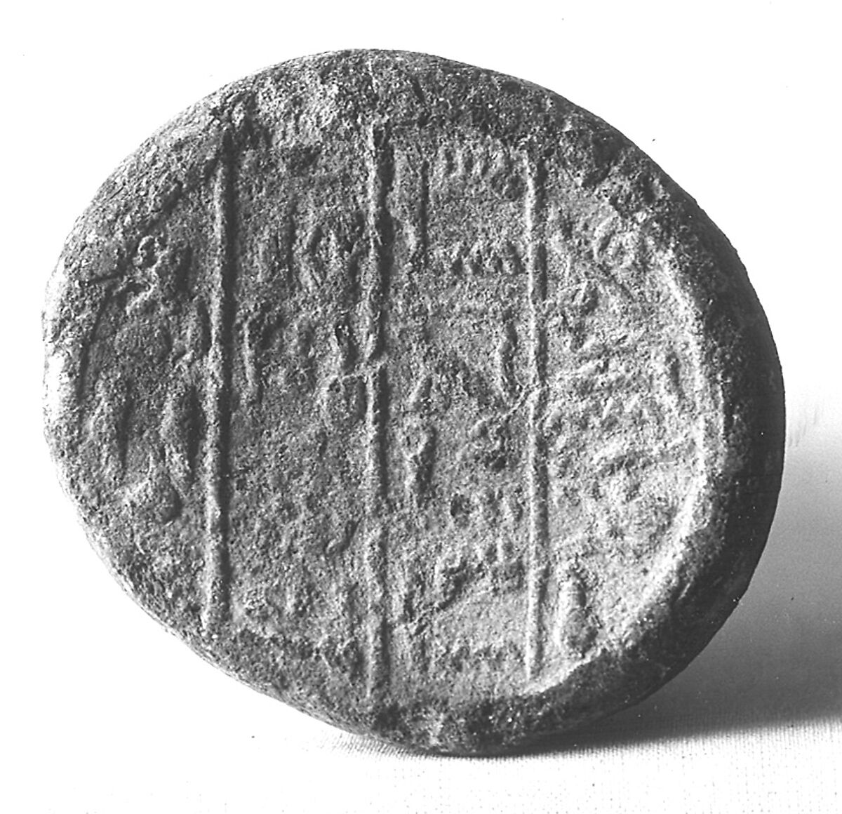 Funerary Cone of  Amenemopet called Tjanefer, Pottery 