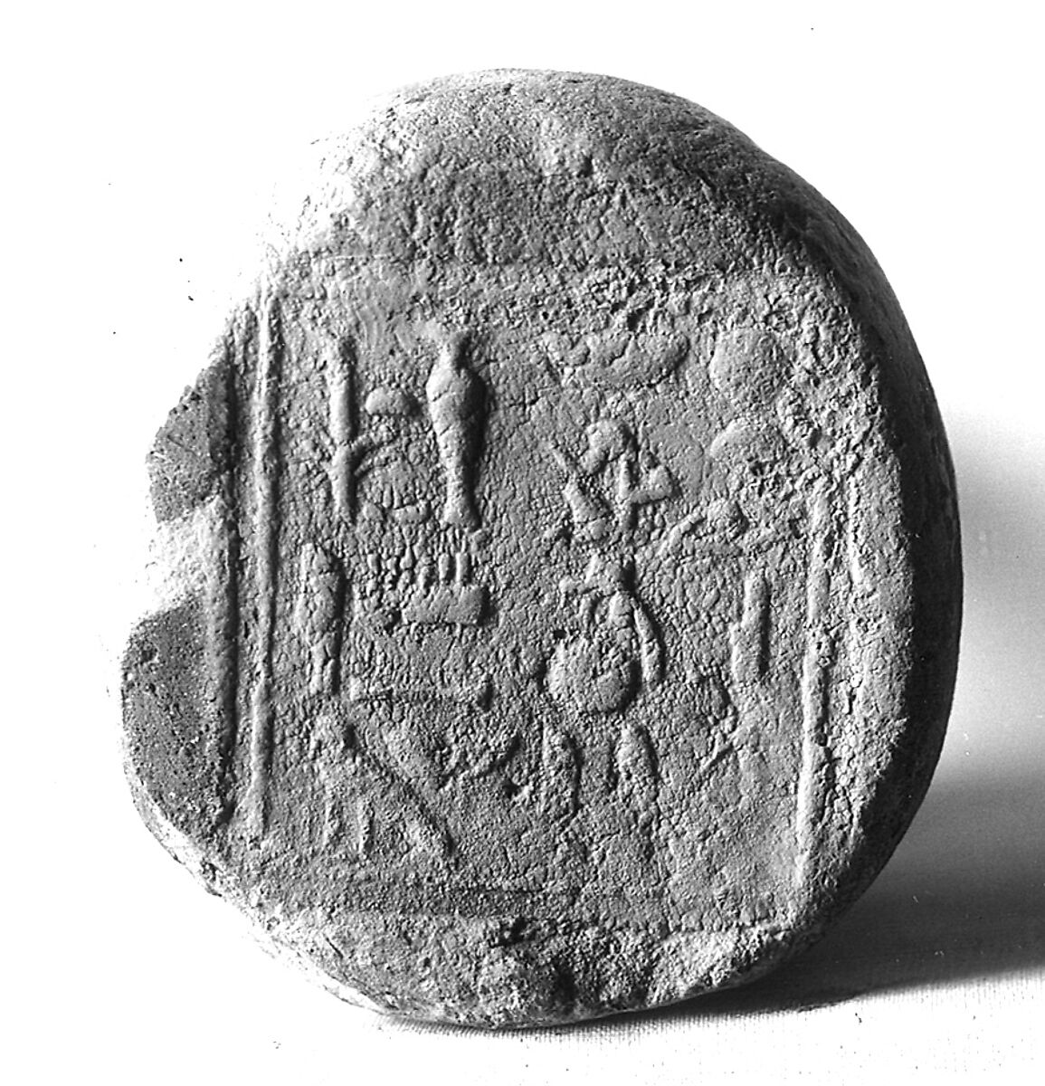 Funerary Cone of the King's Minstrel Amenemhab, Pottery 