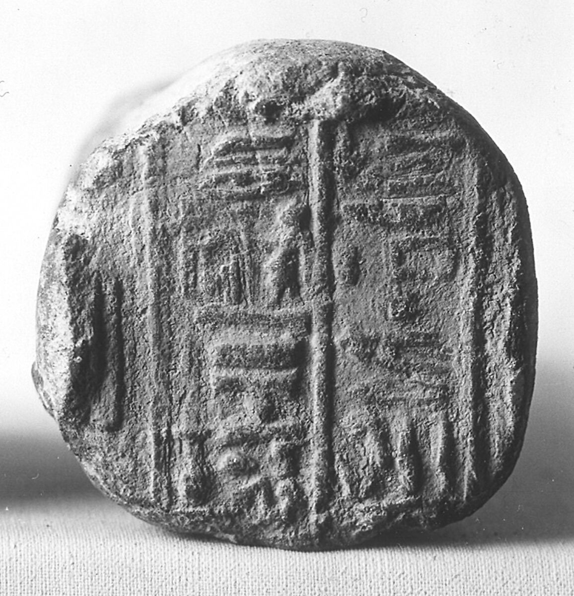 Funerary Cone of Neferhotep and His Wife Meryre, Pottery 