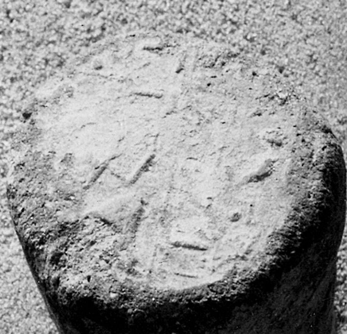 Funerary Cone of the Scribe Amenhotep, Pottery 