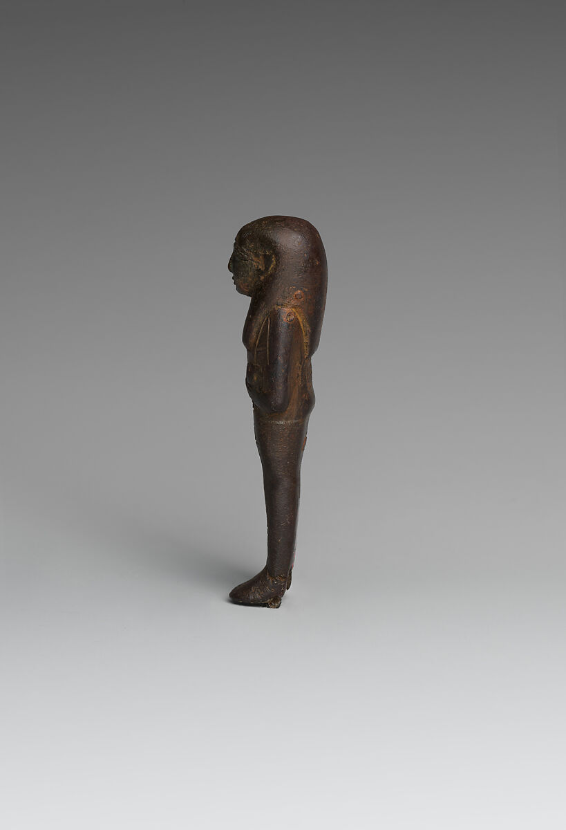 Shabti of Psusennes I, Bronze or copper alloy