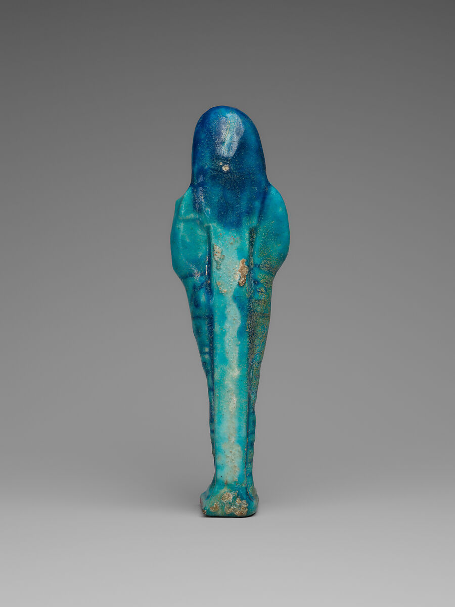 Shabti of Petosiris, son of Djedhor, Faience