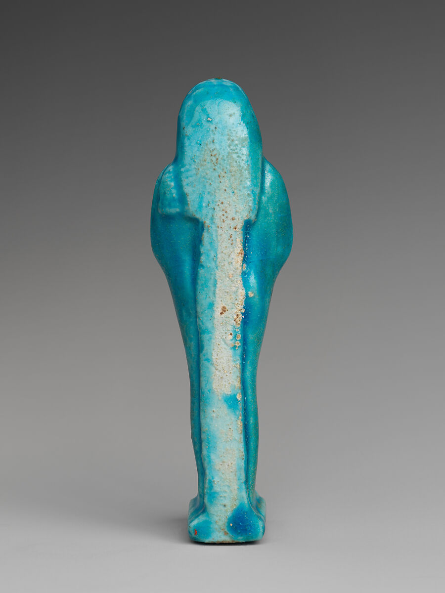 Shabti of Petosiris, son of Djedhor, Faience