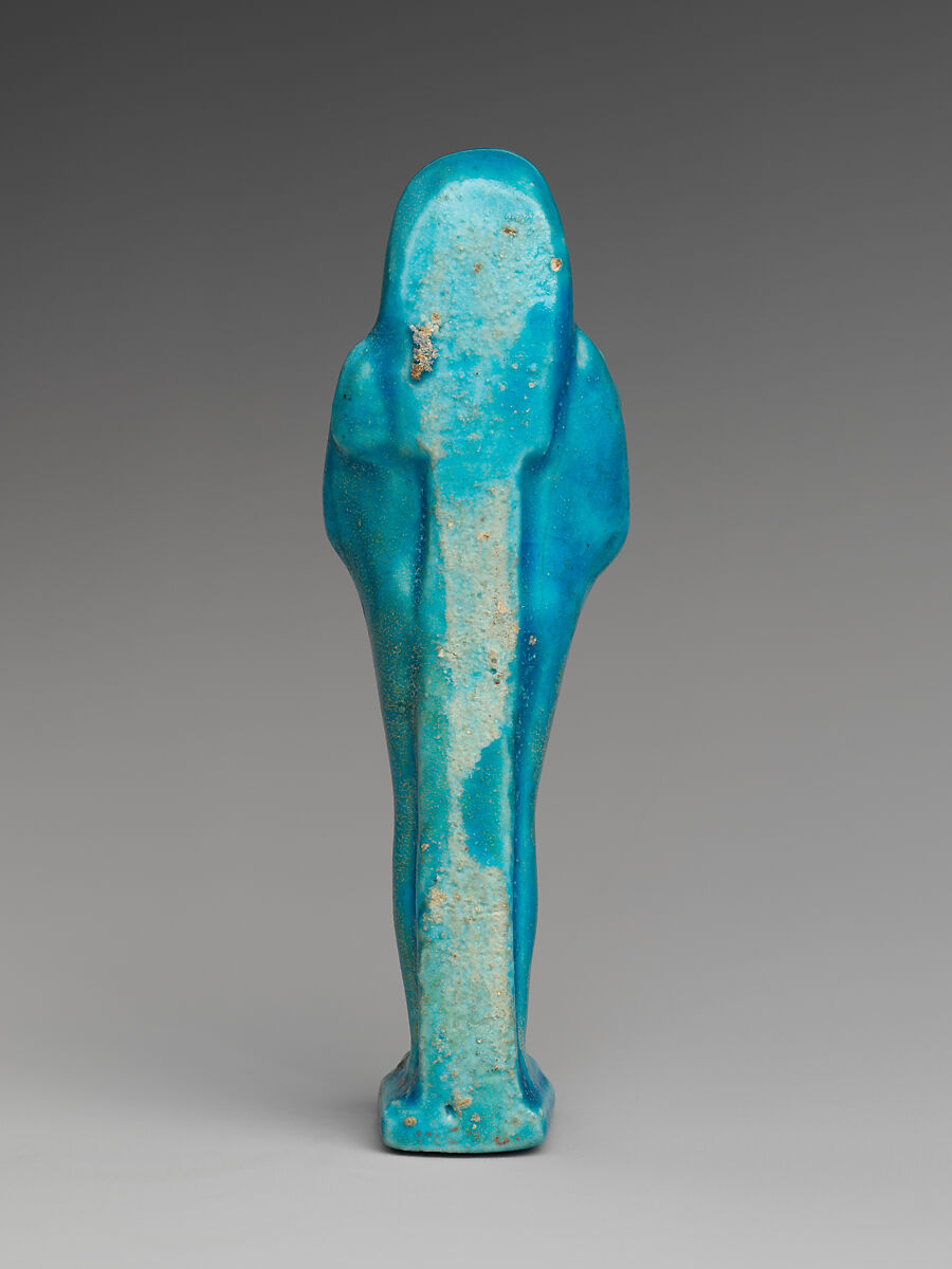 Shabti of Petosiris, son of Djedhor, Faience