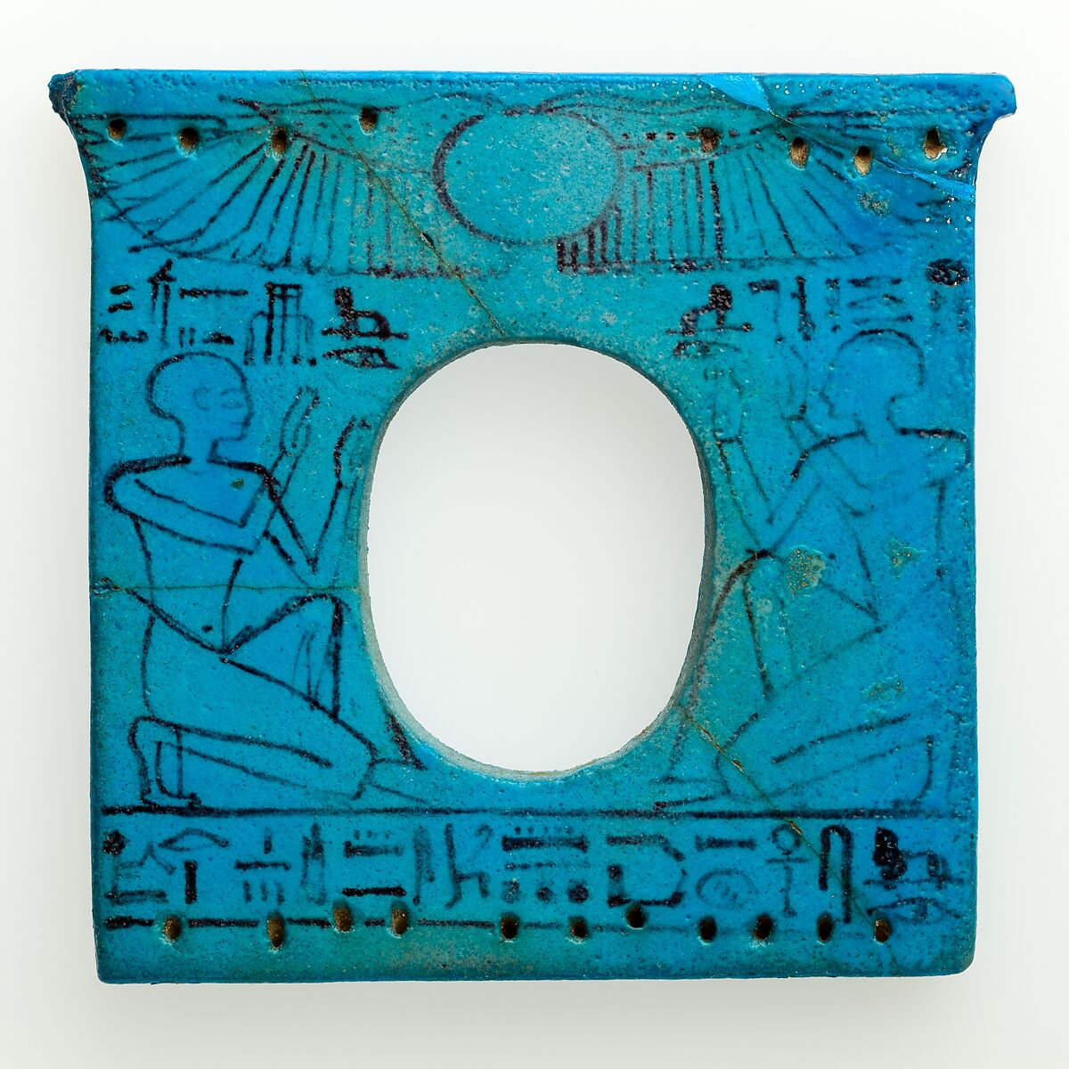 Funerary Pectoral, Faience