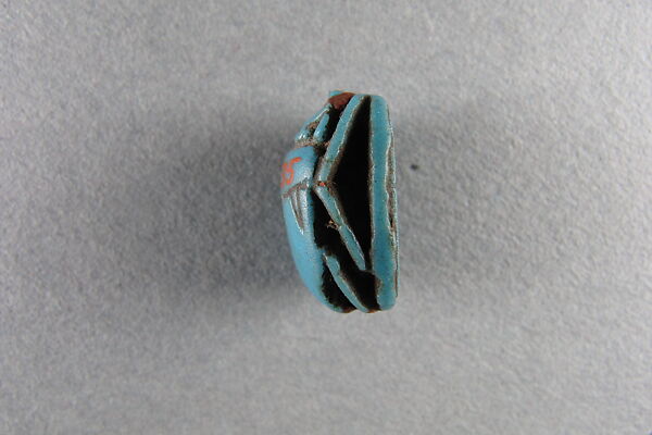 Scarab, Blue faience