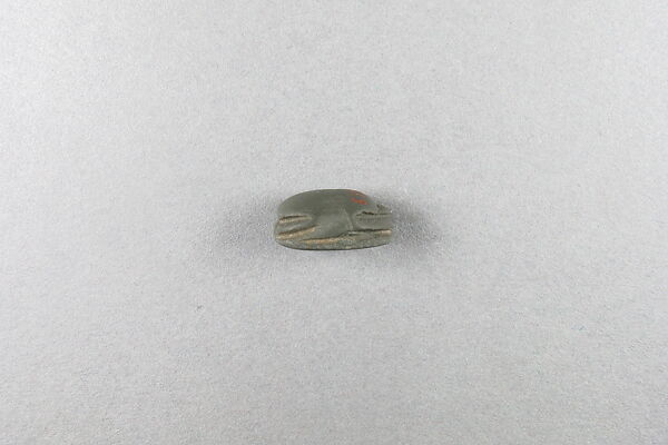 Scarab, Faience, green