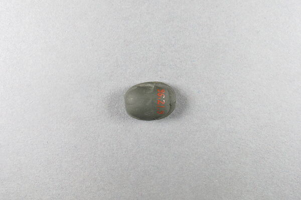 Scarab, Faience, green