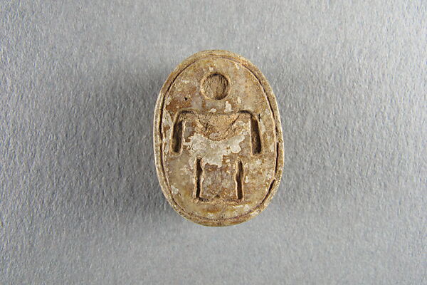 Scarab, Glazed steatite 