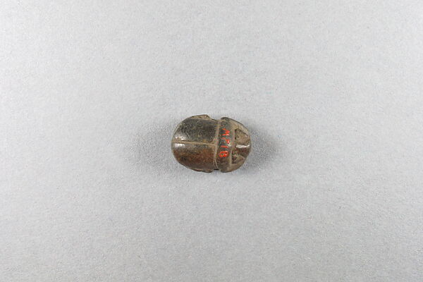 Scarab, Glazed limestone