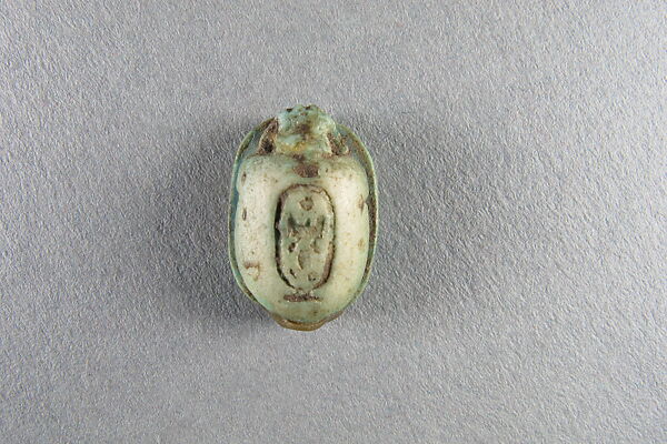 Scarab, Faience