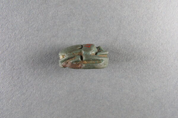 Scarab, Blue faience