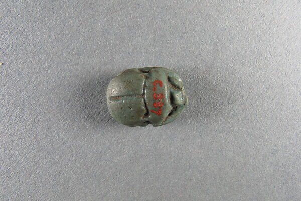 Scarab, Blue faience