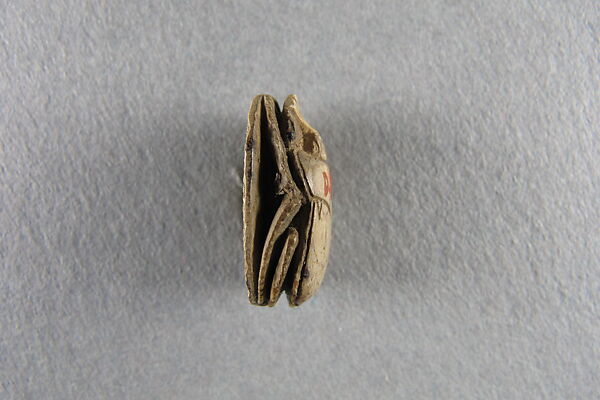 Scarab, Steatite, green glazed