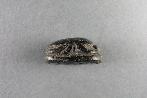 Scarab, Steatite, black