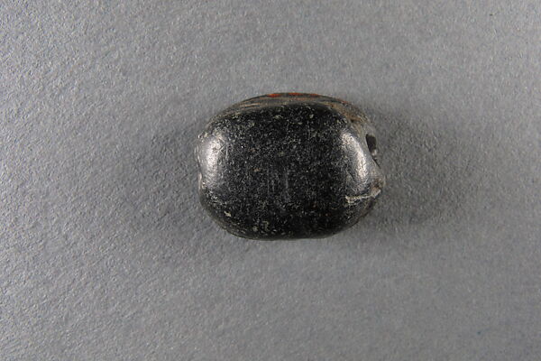 Scarab, Steatite, black