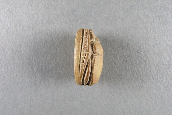 Scarab inscribed with the name of Khufu, Steatite