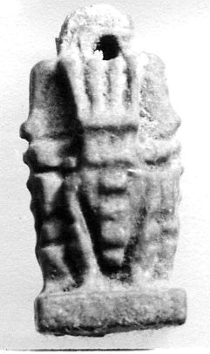 Bes amulet, Faience 