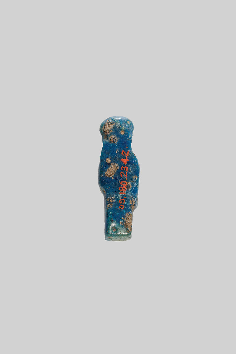 Sakhmet amulet, Faience