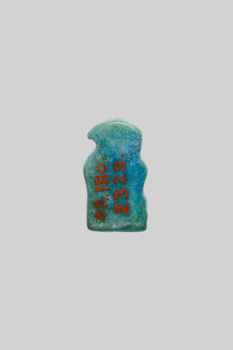 Pataikos Amulet, Faience