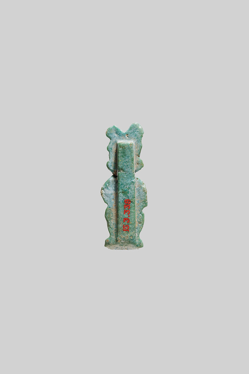 Pataikos Amulet, Faience