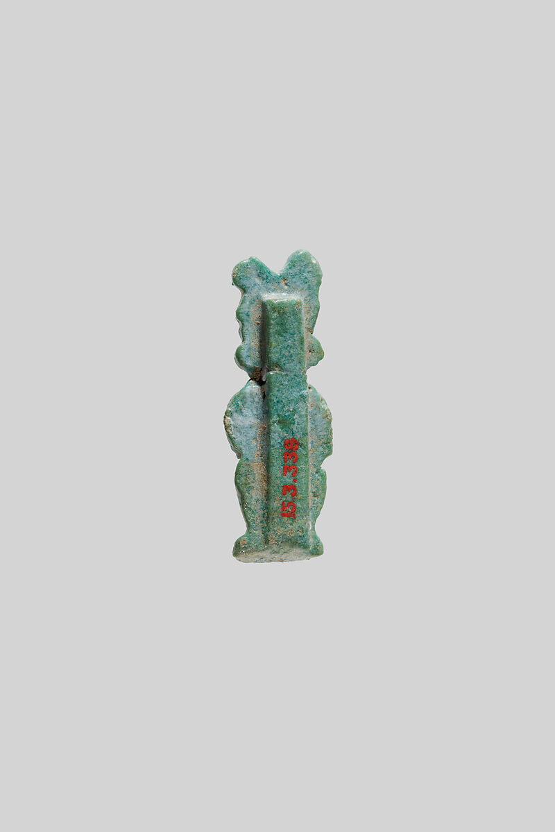 Pataikos Amulet, Faience