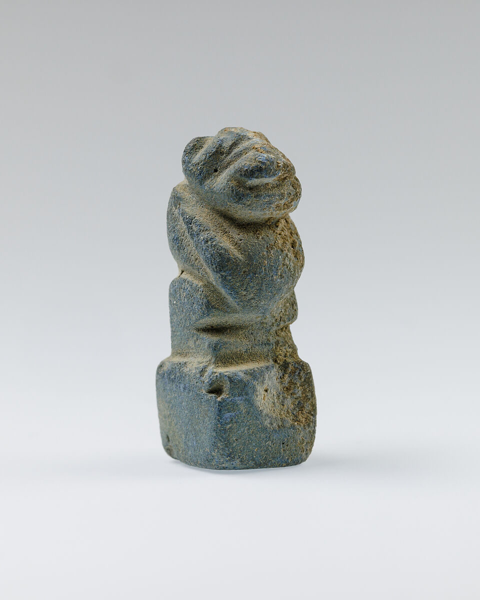 Taweret amulet, Faience