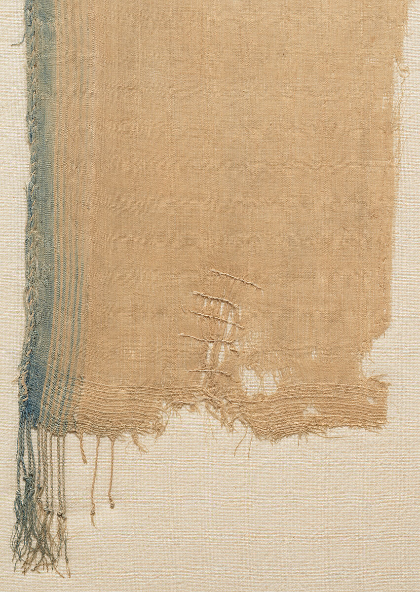 Mummy Cloth Fragment of Djedptahefankh, Linen