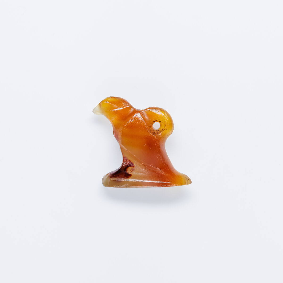 Falcon Amulet, Carnelian 