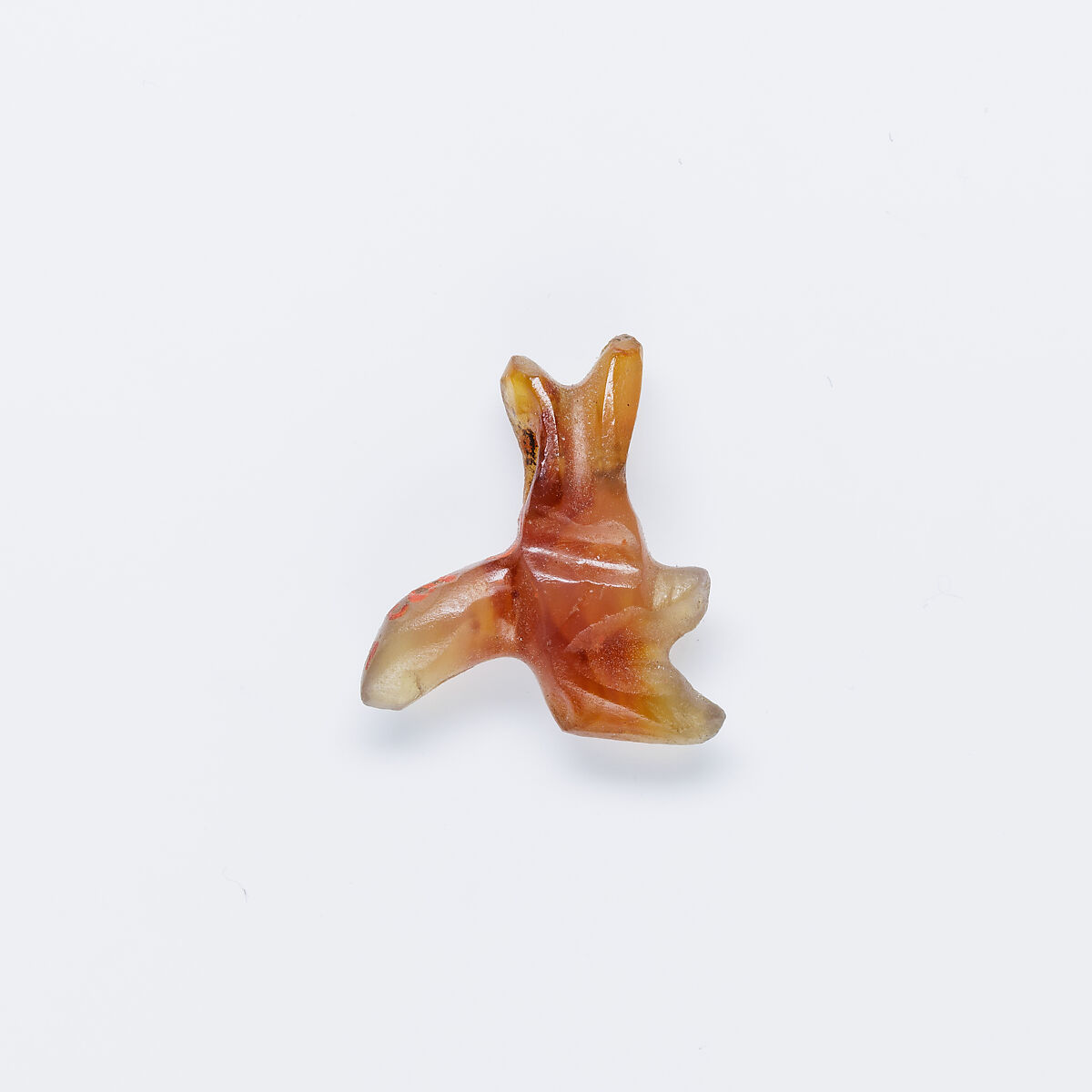 Bee amulet, Carnelian