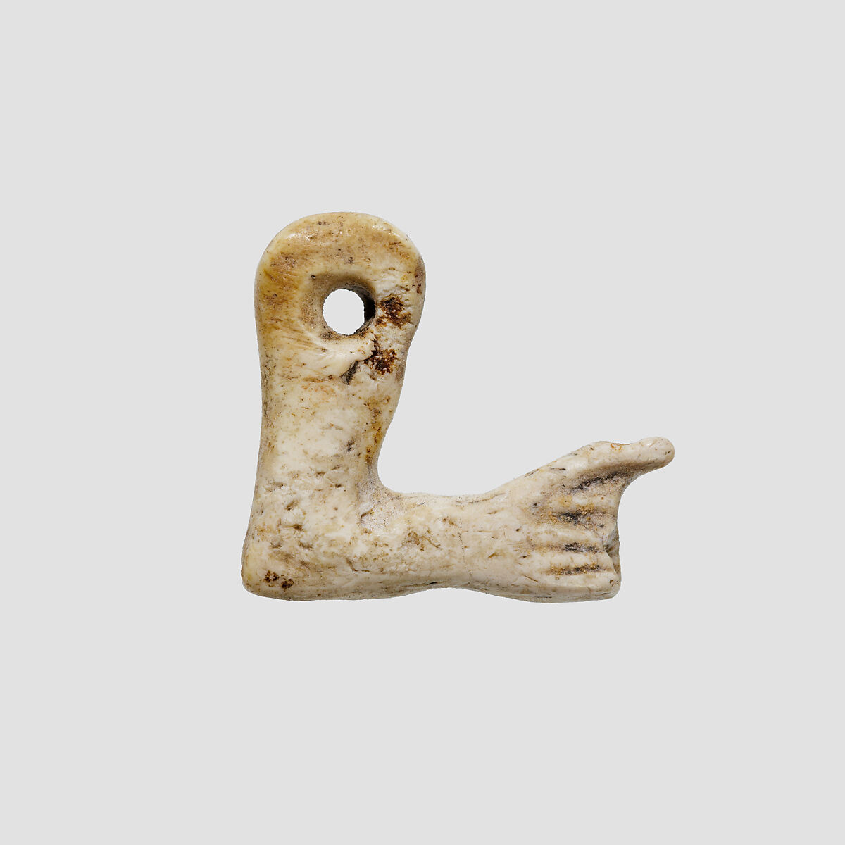 Arm amulet, Ivory or bone 